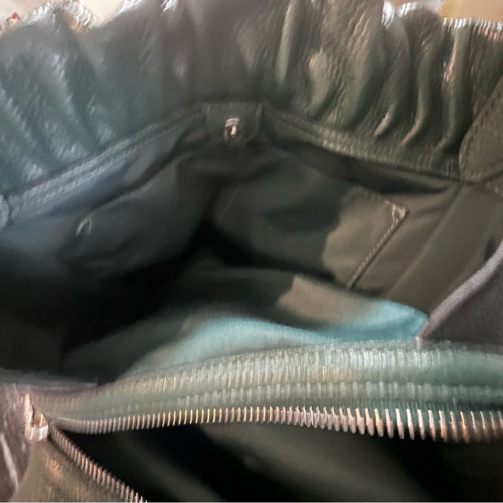 Coach Green Leather Shoulder Bag - Picture 3 of 10